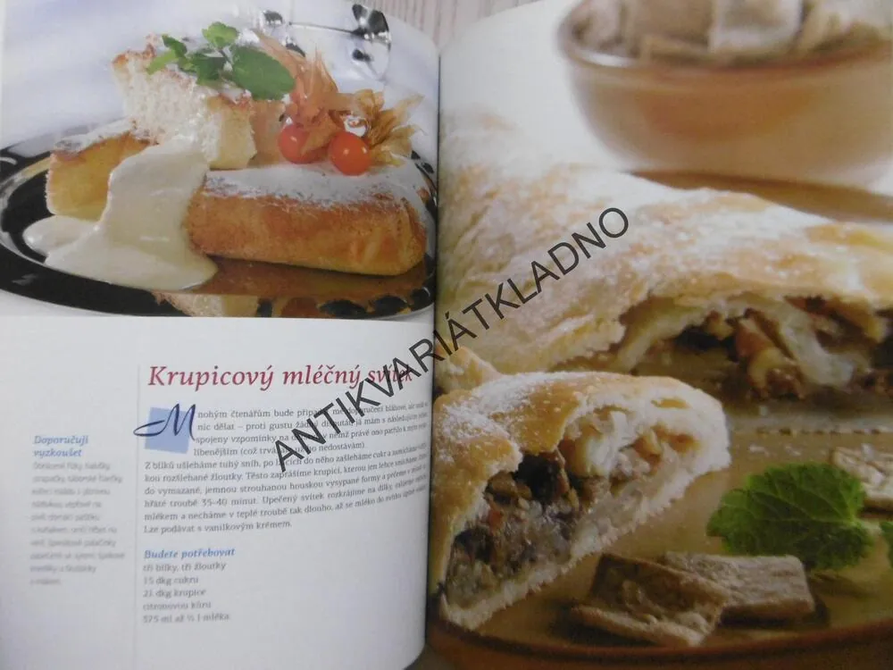 KUCHAŘKA LÉKAŘŮ ČESKÝCH, SVAČINA, ŠIROKÝ, RECEPTY, **an