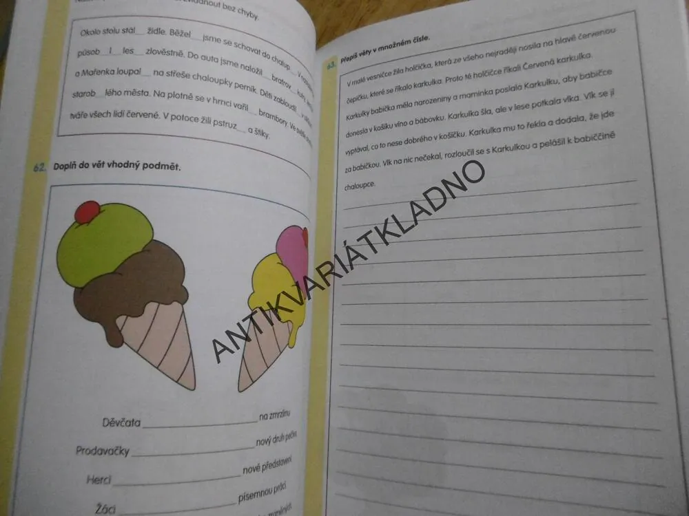 ČEŠTINA PRO 3.TŘÍDA, DOMÁCÍ PRACOVNÍ SEŠIT, BEČKOVÁ,