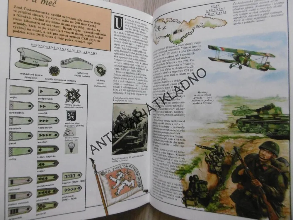 ČESKOSLOVENSKO 1918-1938, DĚJINY V OBRAZECH, PAVEL AUGUSTA, FRANTIŠEK HONZÁK, **an