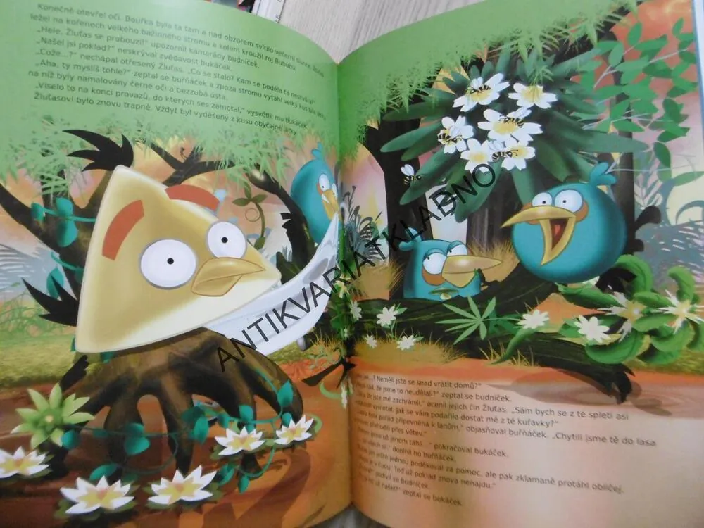 ANGRY BIRDS, TAJEMSTVÍ ZTRACENÉHO POKLADU,, **an