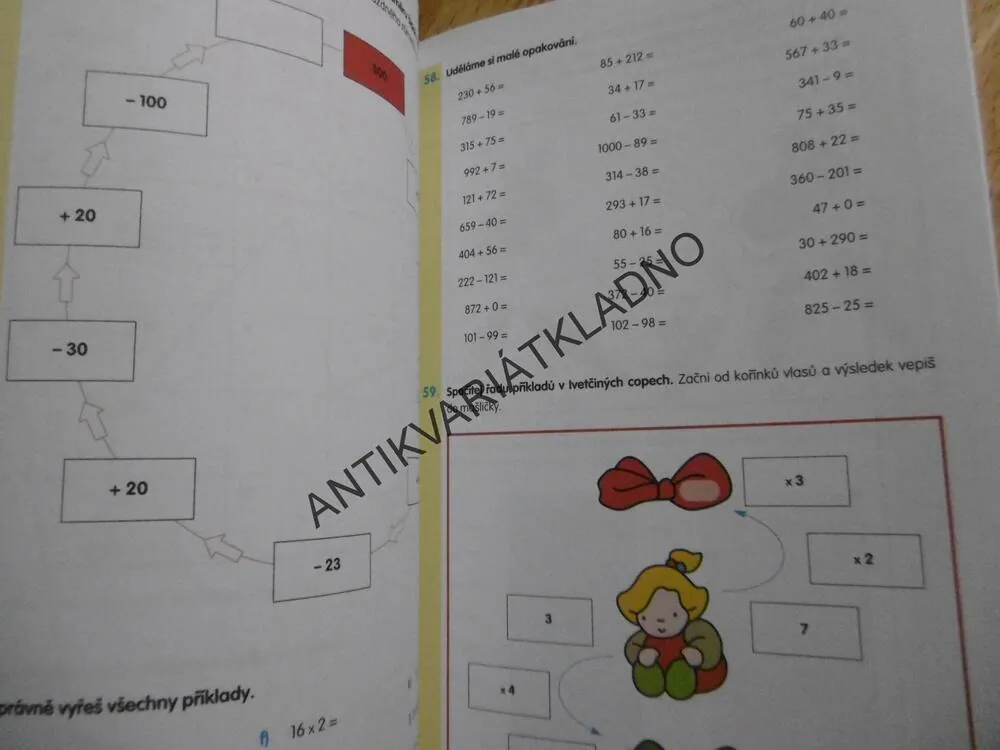 MATEMATIKA PRO 3.TŘÍDA, DOMÁCÍ PRACOVNÍ SEŠIT, BEČKOVÁ,