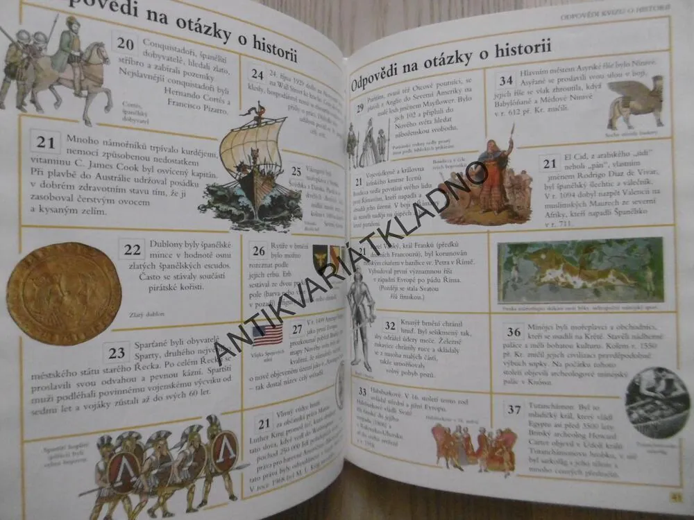 DĚTSKÁ ILUSTROVANÁ ENCYKLOPEDIE, OTAZKY A ODPOVĚDI, **an