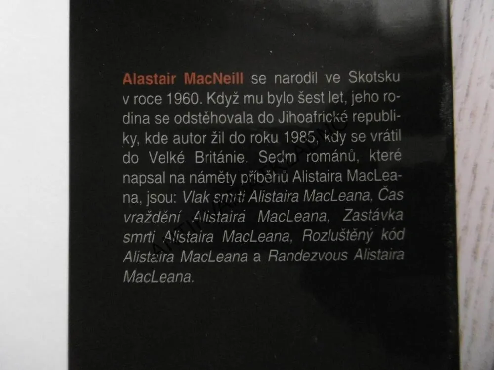 PODRAZ, ALASTAIR MACNEILL, **an