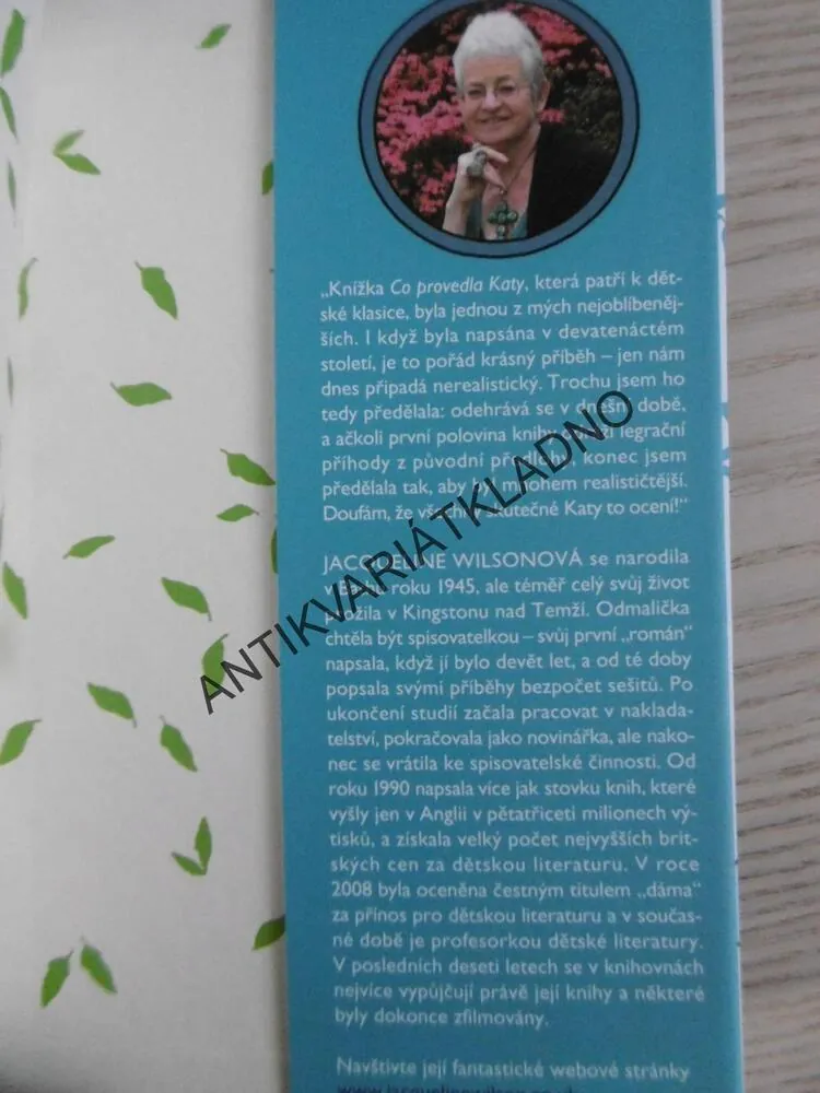 KATY, JACQUELINE WILSONOVÁ, **an