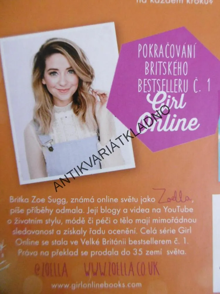 GIRL ONLINE JDE SVOU CESTOU, ZOE SUGG, **an
