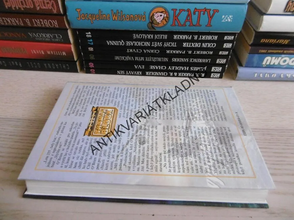 VYNUCENÉ PŘISTÁNÍ, THOMAS BLOCK, **an