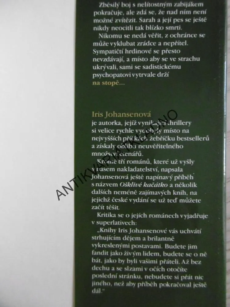 NA STOPĚ, IRIS JOHANSEN, **an