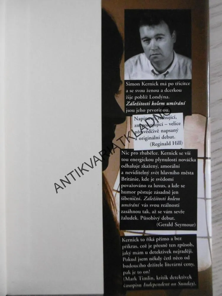 ZÁLEŽITOSTI KOLEM UMÍRÁNÍ, SIMON KERNICK, **an