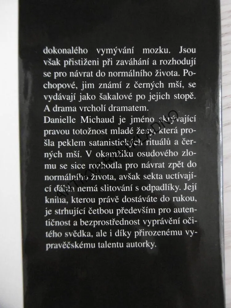 ZPOVĚĎ ĎÁBLOVY MILENKY, DANIELLE MICHAUD, **an
