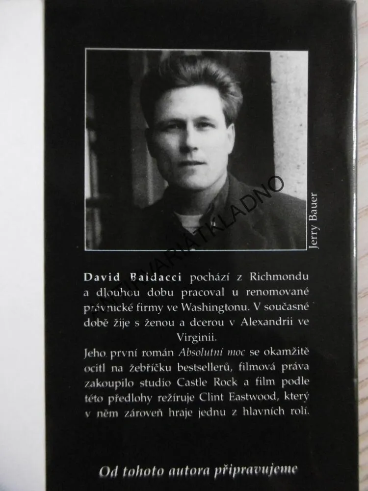 ABSOLUTNÍ MOC, DAVID BALDACCI, **an