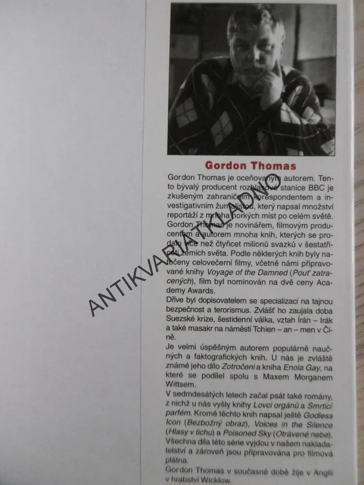 CESTA K ŠÍLENSTVÍ, GORDON THOMAS, **an