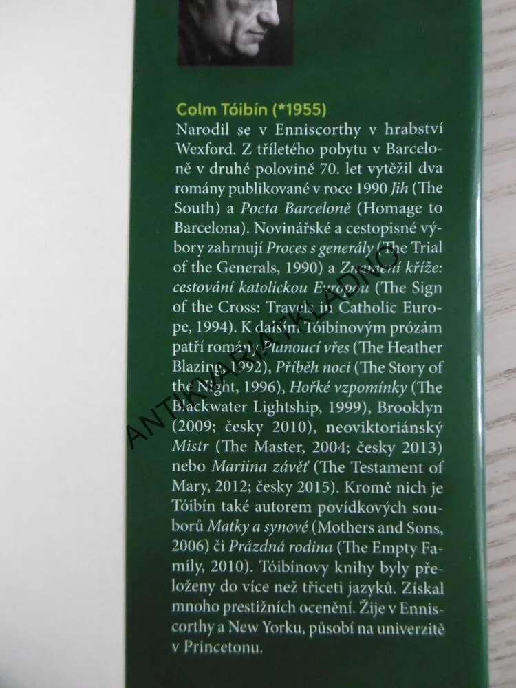 BROOKLYN, COLM TÓIBÍN, **an