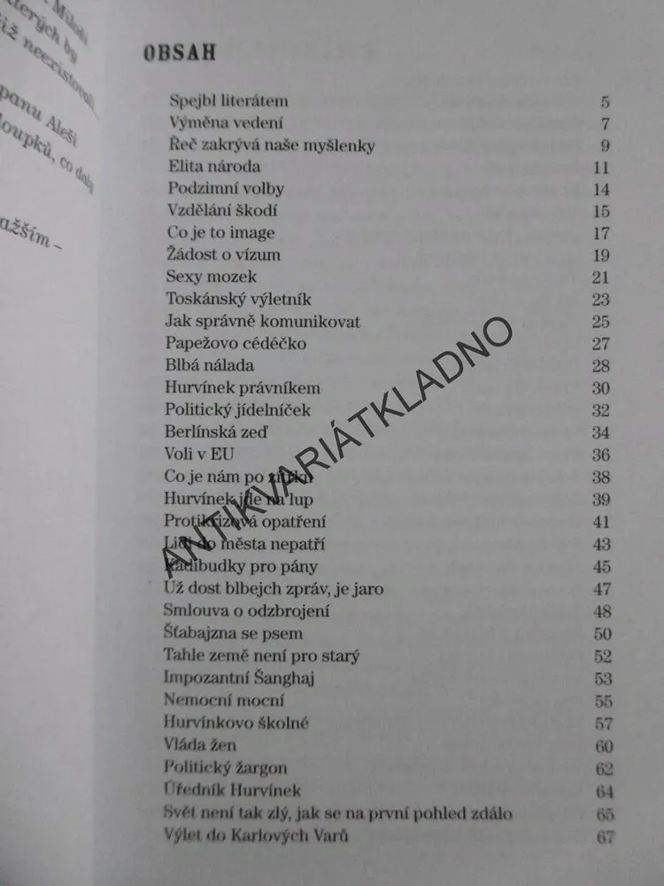 SPEJBLOVO POLITICKÉ OBLUDÁRIUM, HELENA ŠTÁCHOVÁ, **an