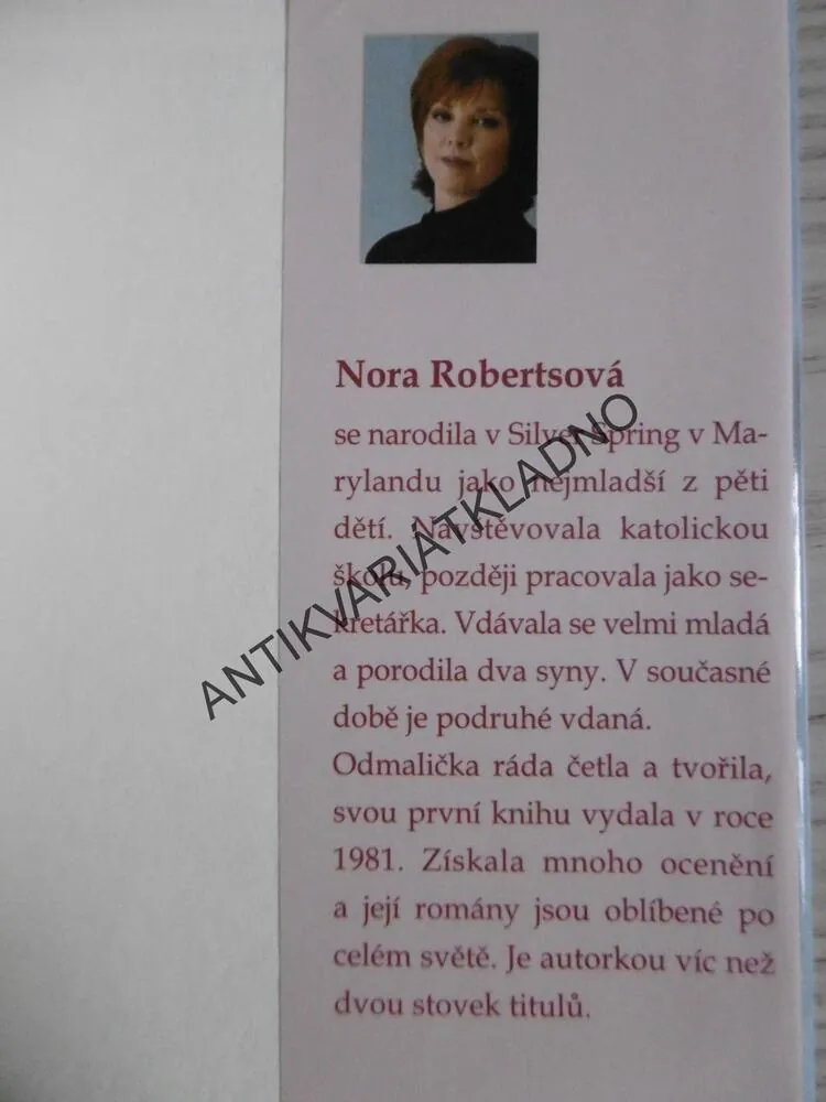 V PRAVOU CHVÍLI, NORA ROBERTSOVÁ, **an