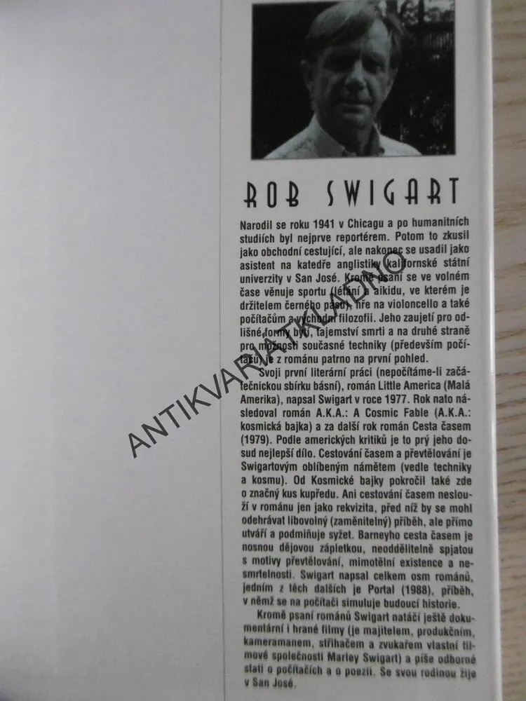 CESTA ČASEM, ROB SWIGART, **an