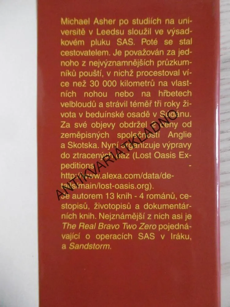 SOUMRAK RYTÍŘŮ POUŠTĚ, MICHAEL ASHER, **an