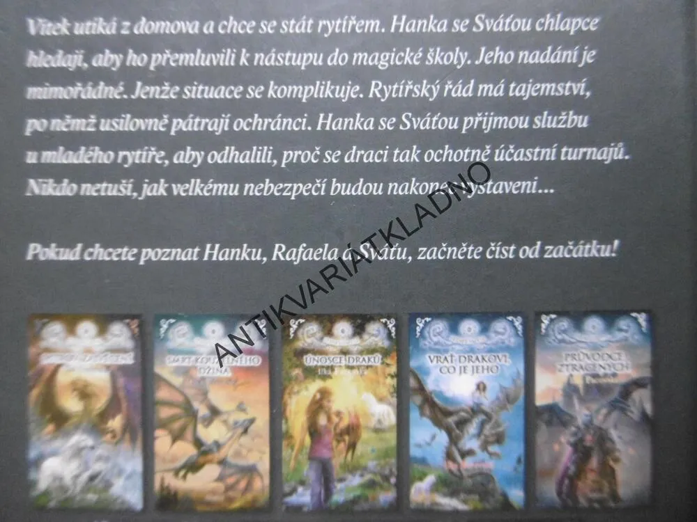 NAUČTE MĚ ZABÍT DRAKA, ILKA PACOVSKÁ, SEDMÝ SMYSL, **an