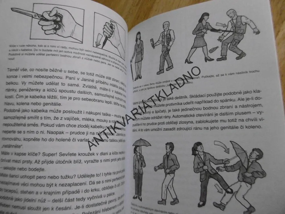 STAŇTE SE SVÝM BODYGUARDEM, KATEŘINA ROLLOVÁ, SEBEOBRANA, **an