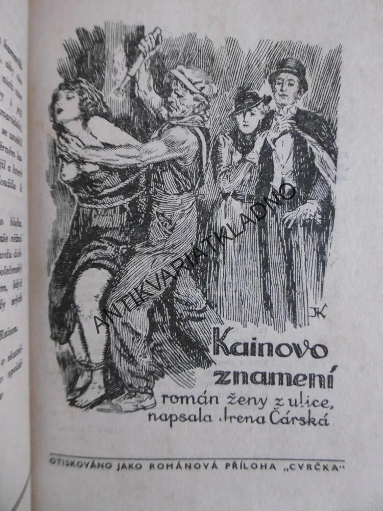 ODPOUTANÉ ČLUNY, LESNÍ PANNA, KAINOVO ZNAMENÍ, VOŘÍŠKOVÁ, **an