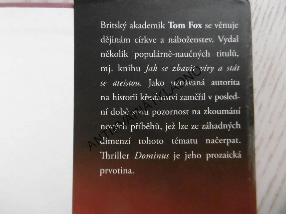 DOMINUS, TOM FOX, **an