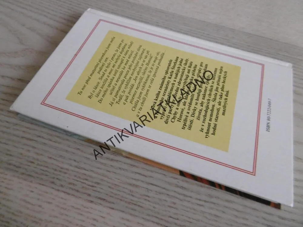 MAZLIVÉ DNY, KAREL ŠTORKÁN, **an