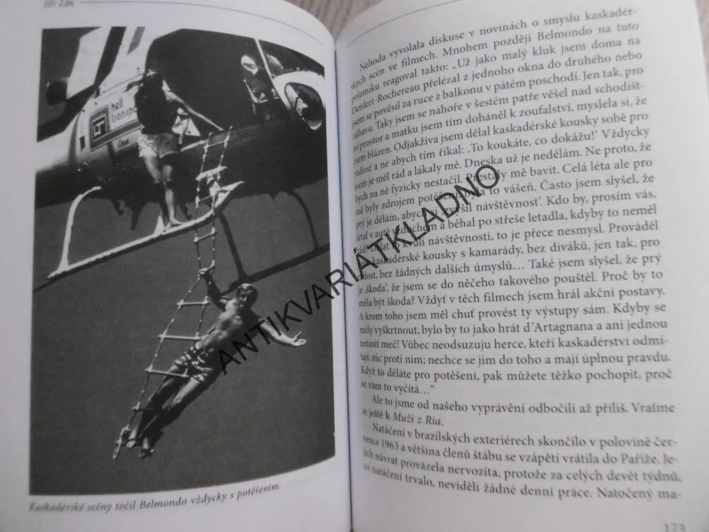 JEAN PAUL BELMONDO, JIŘÍ ŽÁK, HEREC, FILM, **an