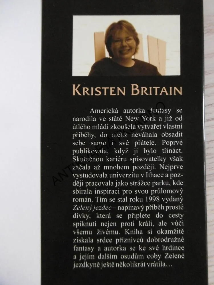 ZELENÝ JEZDEC, KRISTEN BRITAIN, **an