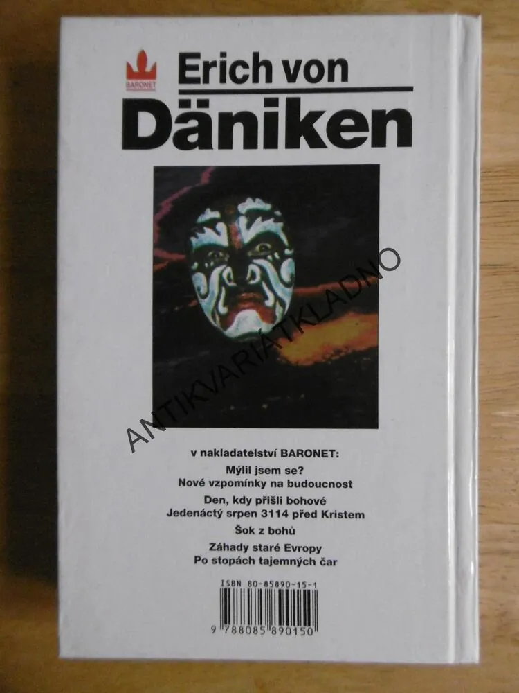ŠOK Z BOHŮ, ERICH VON DÄNIKEN, **an