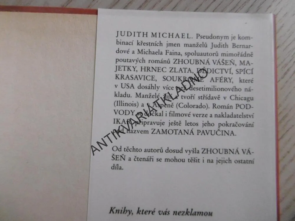 PODVODY, JUDITH MICHAEL, **an