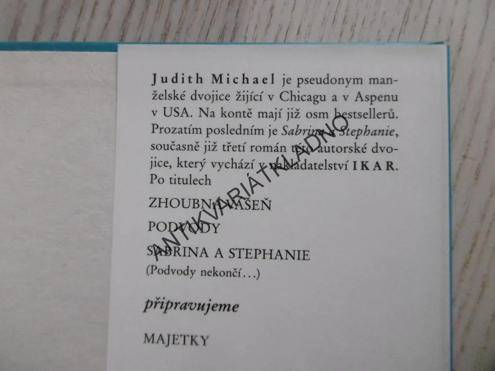 SABRINA A STEPHANIE, JUDITH MICHAEL, **an