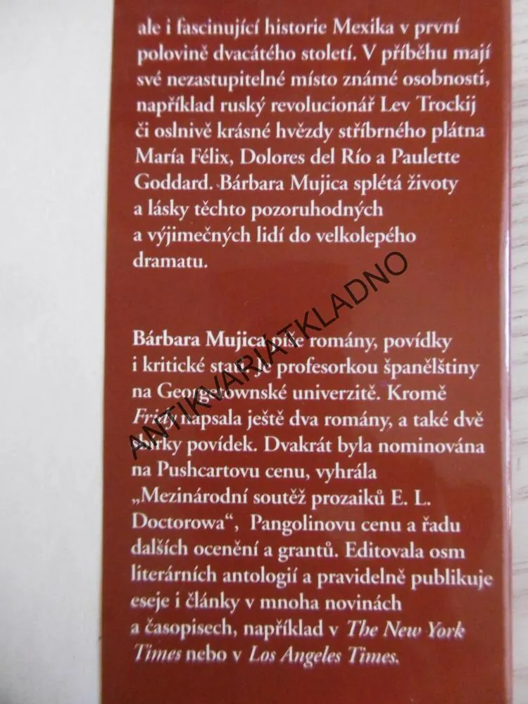 FRIDA, BARBARA MUJICA, **an