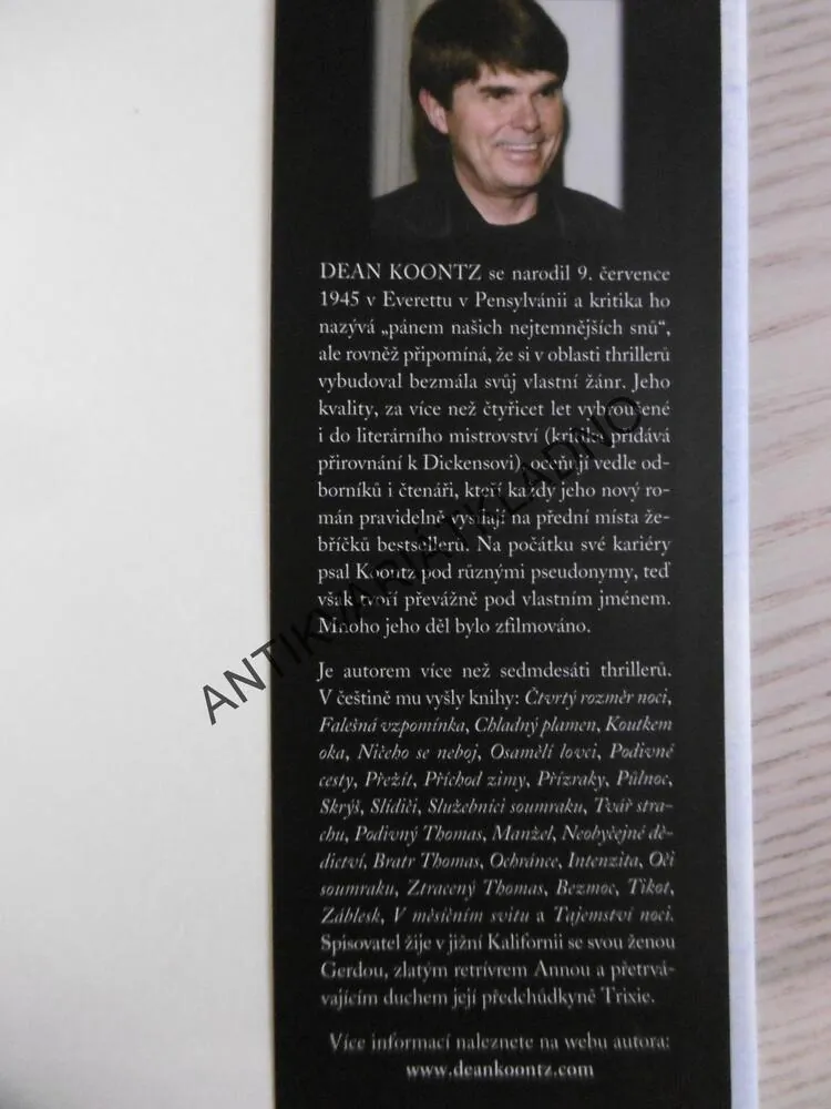 DŮM STÍNŮ, DEAN KOONTZ, **an