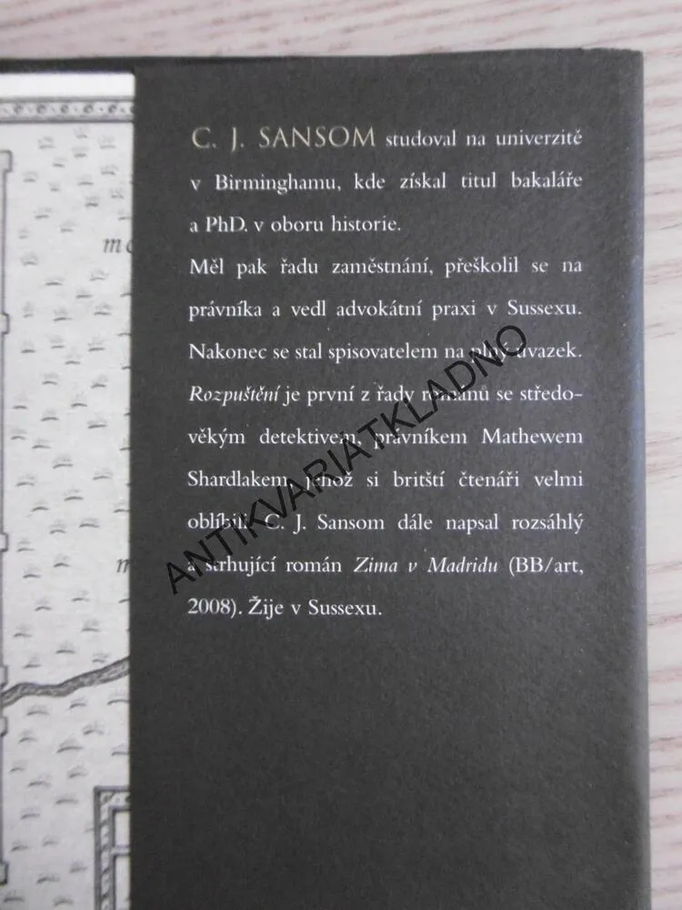 ROZPUŠTĚNÍ, C. J. SANSOM, **an