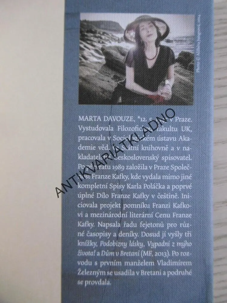 ZRCADLENÍ, MARTA DAVOUZE, **an