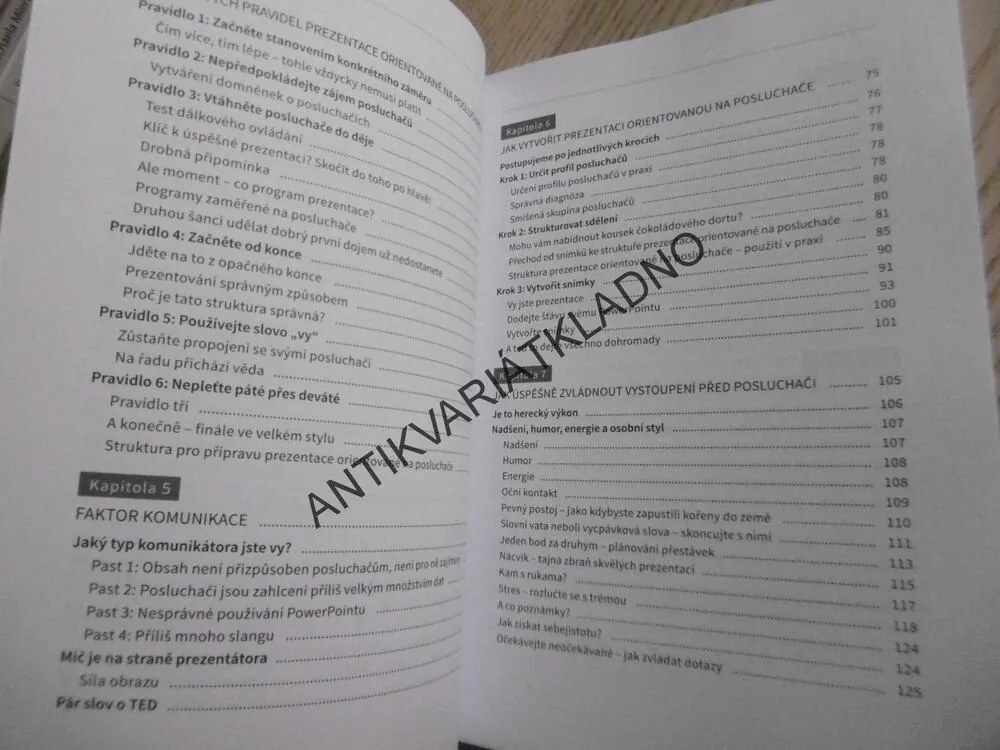 ÚSPĚŠNÁ PREZENTACE, EMMA LEDDEN, **an