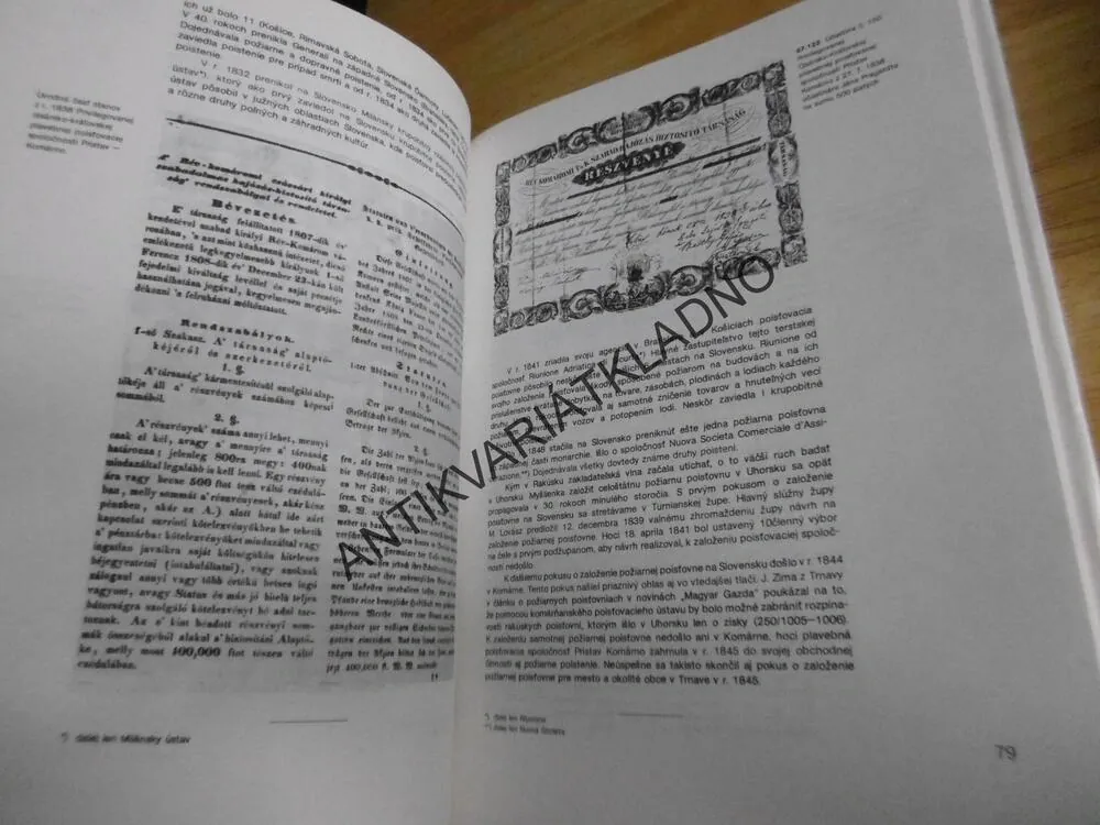 DĚJINY POJIŠŤOVNICTVÍ V ČESKOSLOVENSKU 1918-92,1-3, POJIŠŤOVNA