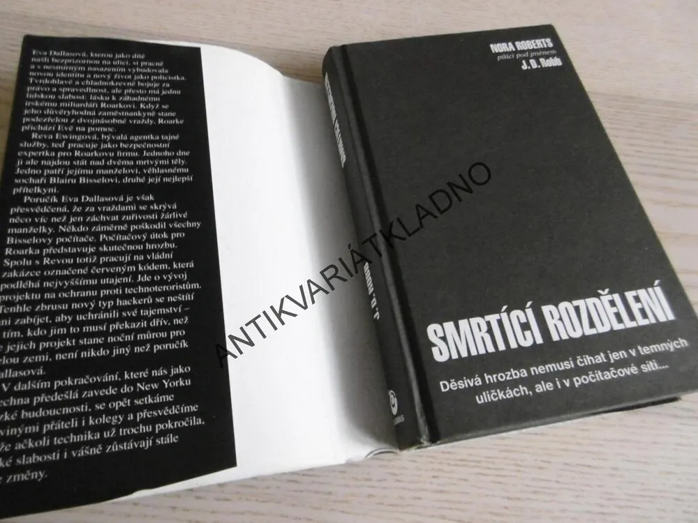 SMRTÍCÍ ROZDĚLENÍ, J. D. ROBB, NORA ROBERTSOVÁ, **an