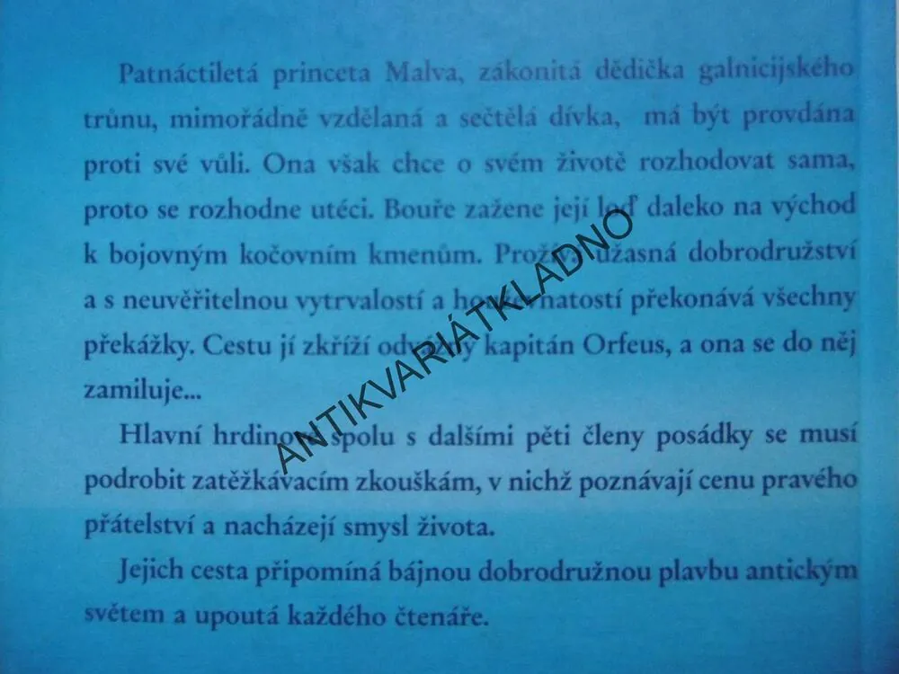 PRINCETA A KAPITÁN, ANNE-LAURE BONDOUXOVÁ, **an