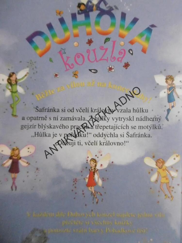 ŠAFRÁNKA, ŽLUTÁ VÍLA, DUHOVÁ KOUZLA, **an