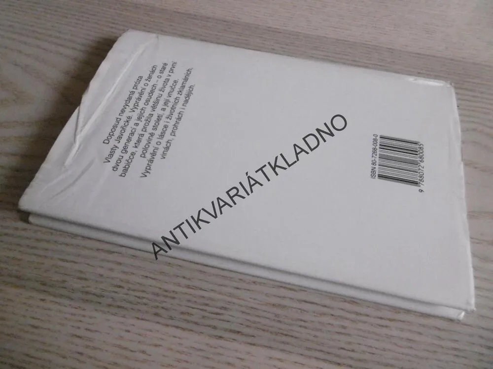 ZVLÁŠTNÍ PŘÍPAD, VLASTA JAVOŘICKÁ, **an