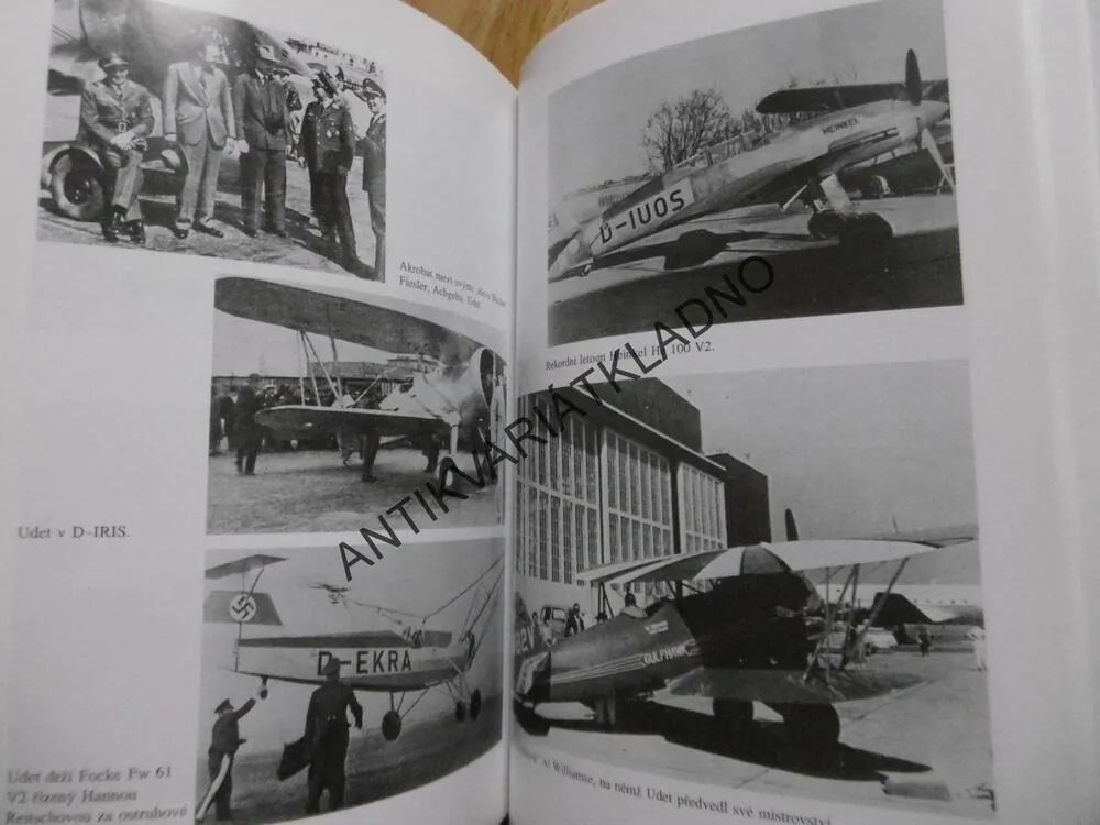 MŮJ ŽIVOT LETCE, ERNST UDET, LETECTVÍ, PILOT, **an