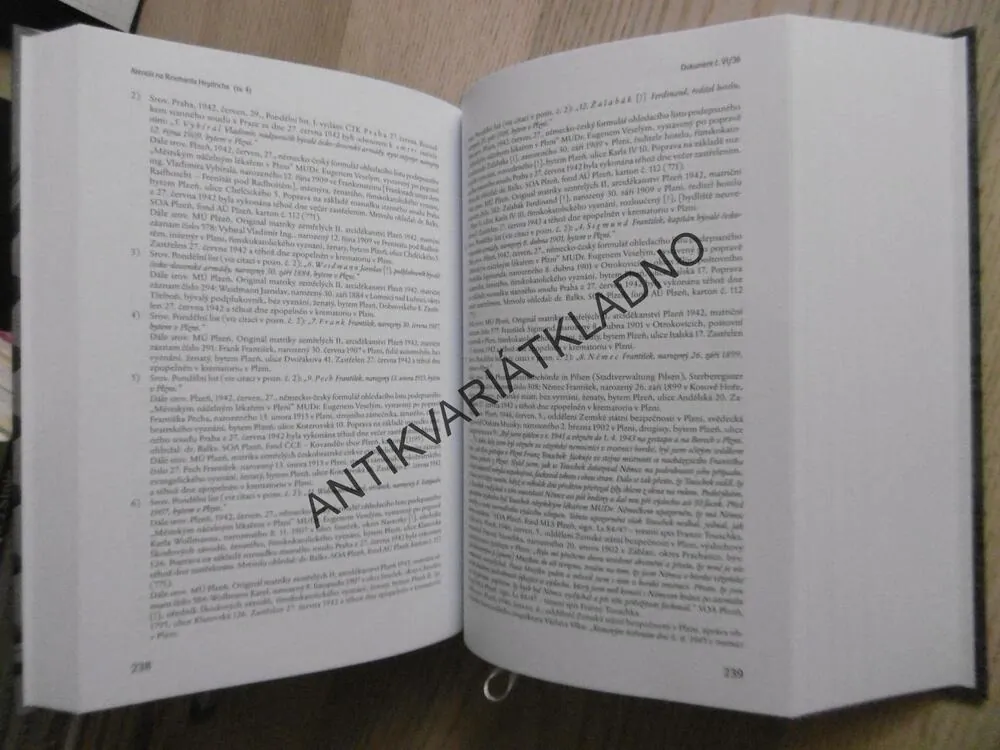 ATENTÁT NA REINHARDA HEYDRICHA 4.,VOJTĚCH ŠUSTEK, P-A