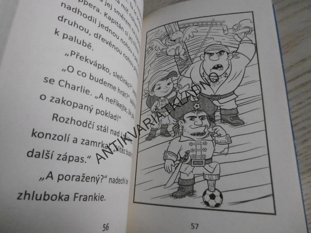 FRANKŮV KOUZELNÝ FOTBAL, FRANKIE A PIRÁTI, FRANK LAMPARD, **an