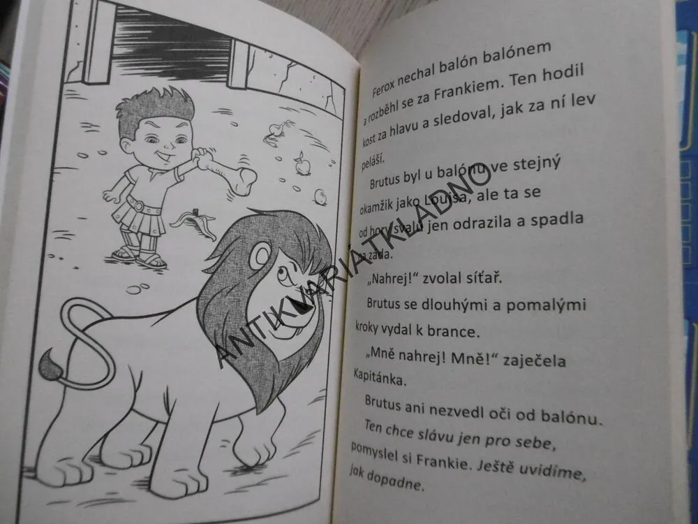 FRANKŮV KOUZELNÝ FOTBAL, FRANKIE A ŘÍMANÉ, FRANK LAMPARD, **an