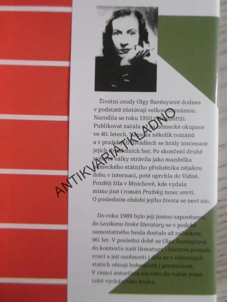 PRAŽSKÝ TANEC SMRTI, ZE "DNŮ OSVOBOZENÍ" V ROCE 1945, OLGA BARÉNYIOVÁ