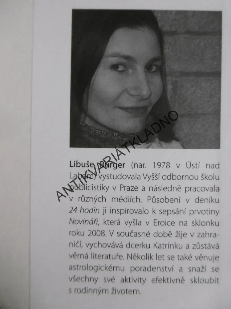 ODDĚLEJ SE, A ZAPLATÍM!, LIBUŠE BURGER, **an