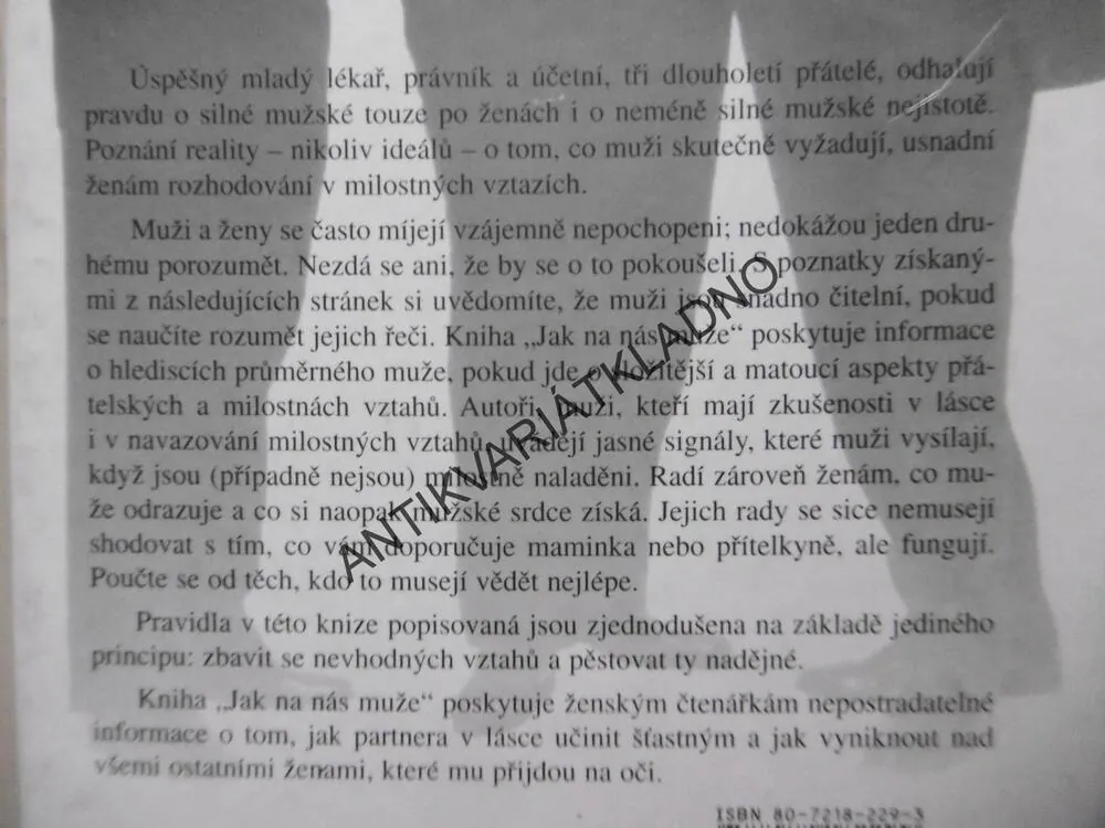 JAK NA NÁS MUŽE, BRADLEY GERSTMAN, RICH SEDLES, CHRISTOPHER PIZZO, **an