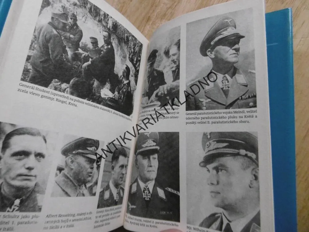 NĚMEČTÍ PARAŠUTISTÉ VE 2. SVĚTOVÉ VÁLCE, KÜHN, LETECTVÍ,1939-45, **an