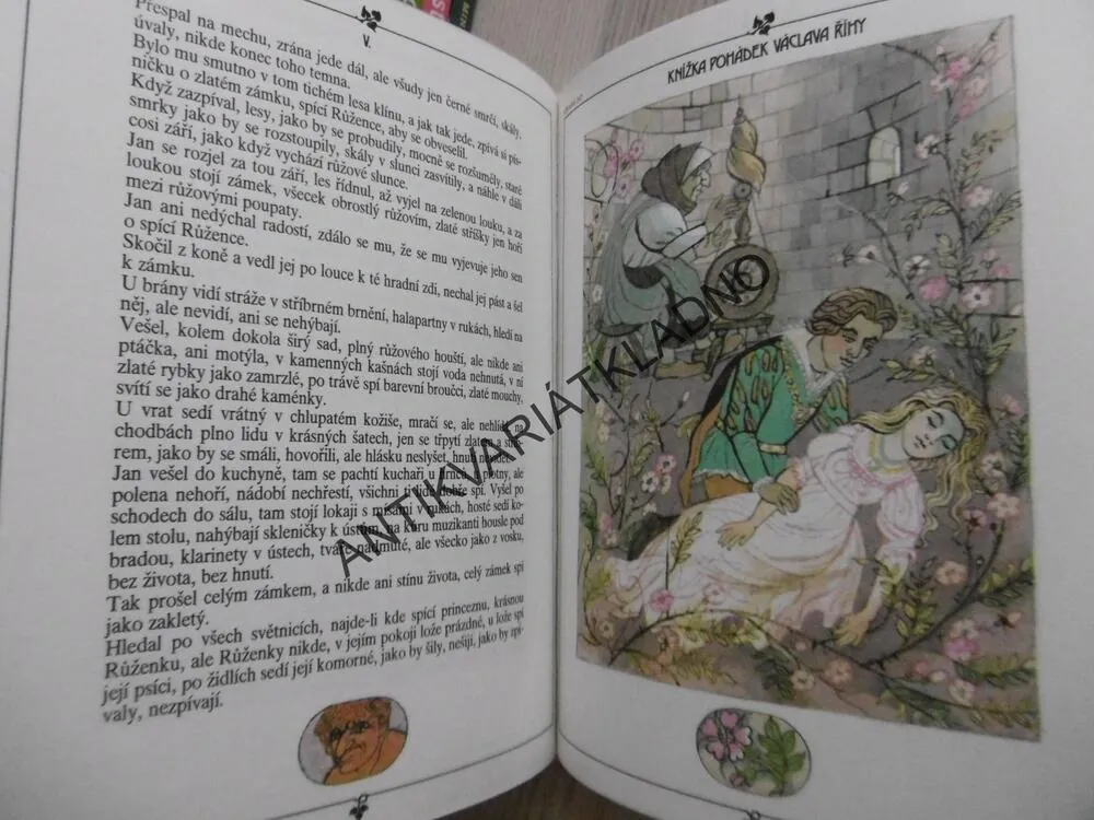 KNÍŽKA POHÁDEK VÁCLAVA ŘÍHY, VÁCLAV ŘÍHA, **an