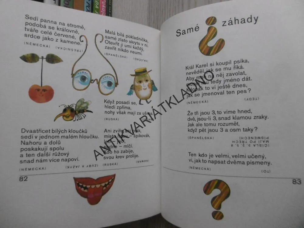 KLÍČ OD KRÁLOVSTVÍ, ŘÍKADLA, ŘÍKAČKY A POVÍDAČKY, **an